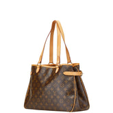 ルイ ヴィトン モノグラム バティニョール オリゾンタル ショルダーバッグ ハンドバッグ M51154 ブラウン PVC レザー レディース LOUIS VUITTON 【中古】